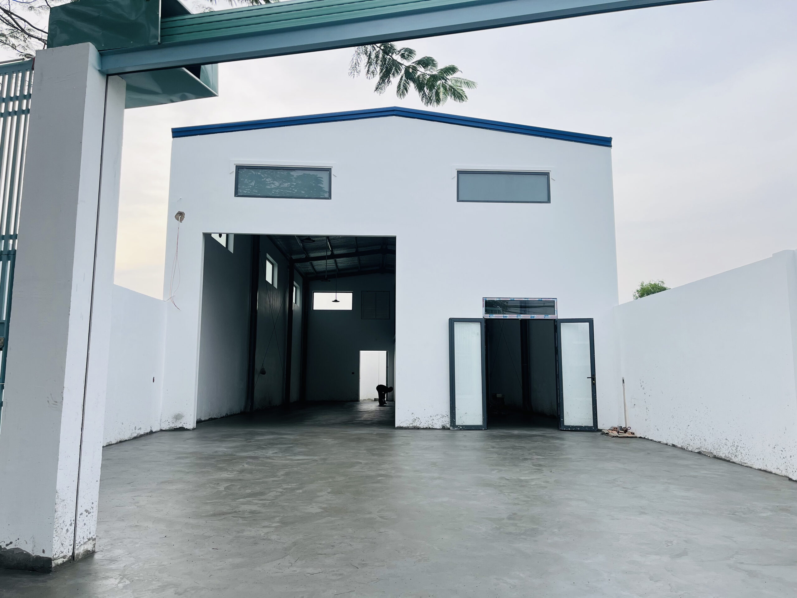 Nhà xưởng kết hợp nhà văn phòng